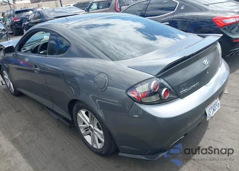 2007 Hyundai Tiburon Gs из США, поврежденный, VIN KMHHM66D77U239872